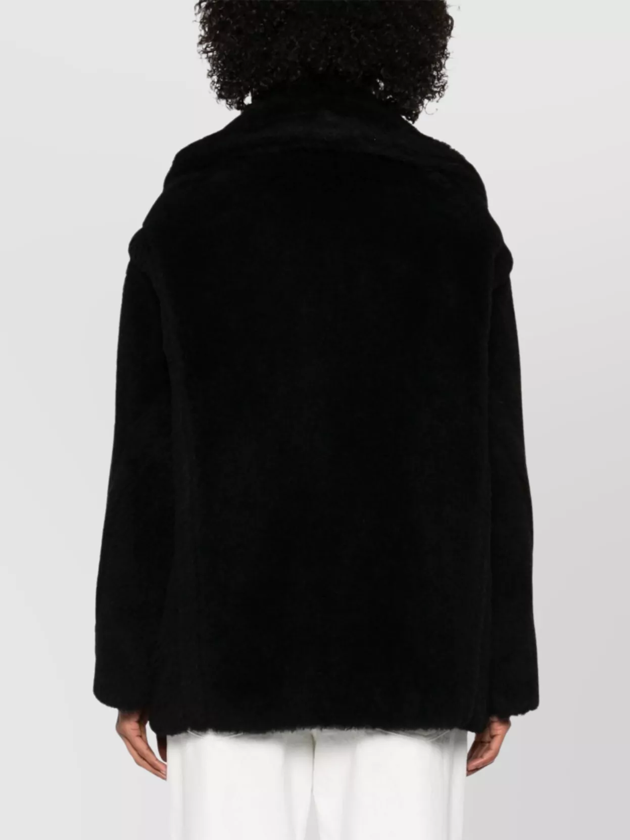 Shop Max Mara Coat Wool Double-breasted Design