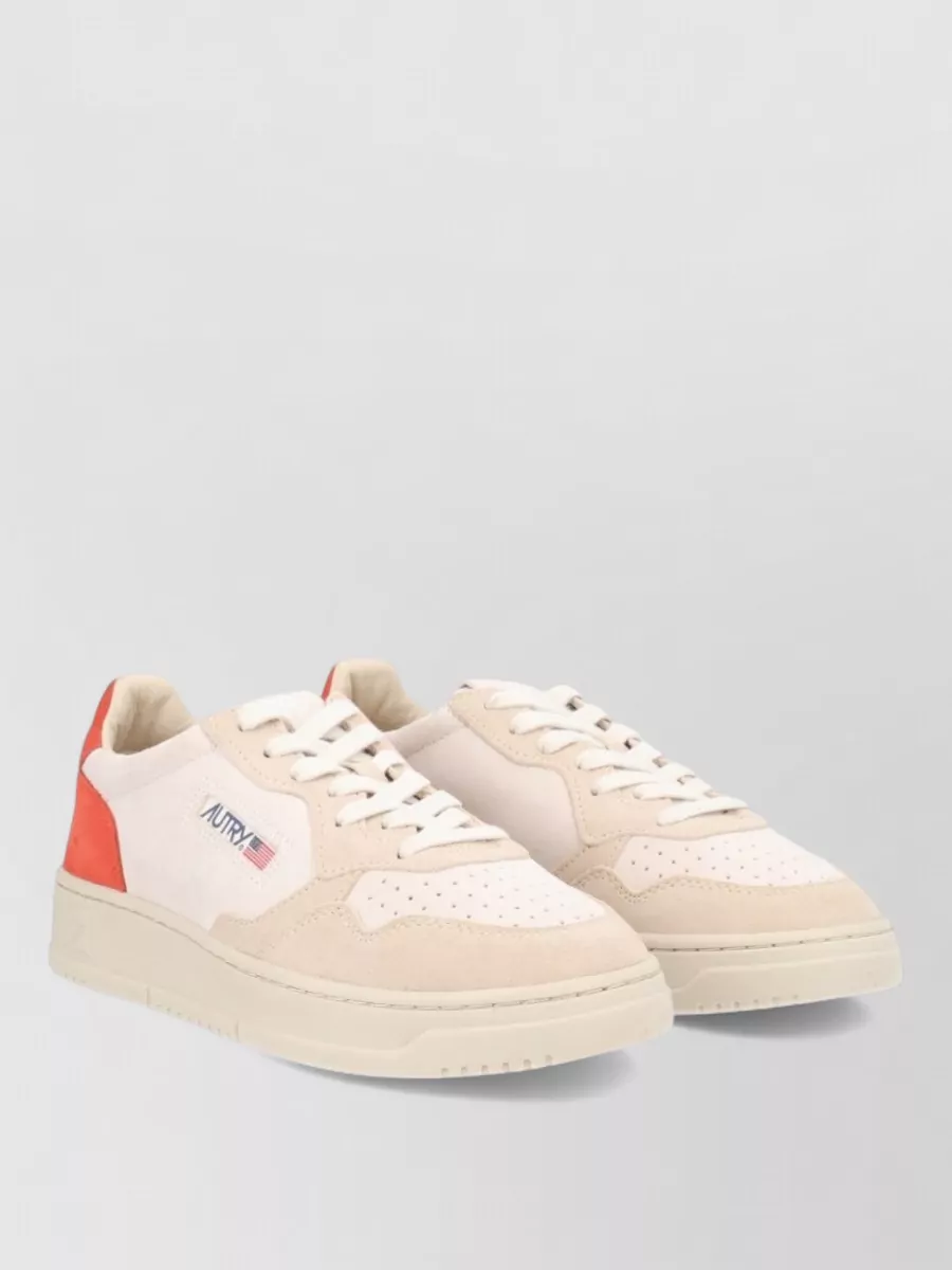 Autry Suede Low-Top Sneakers