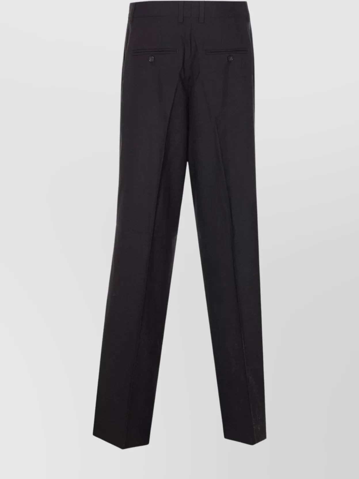 Filippa K Palazzo Trousers Button Detail In Black