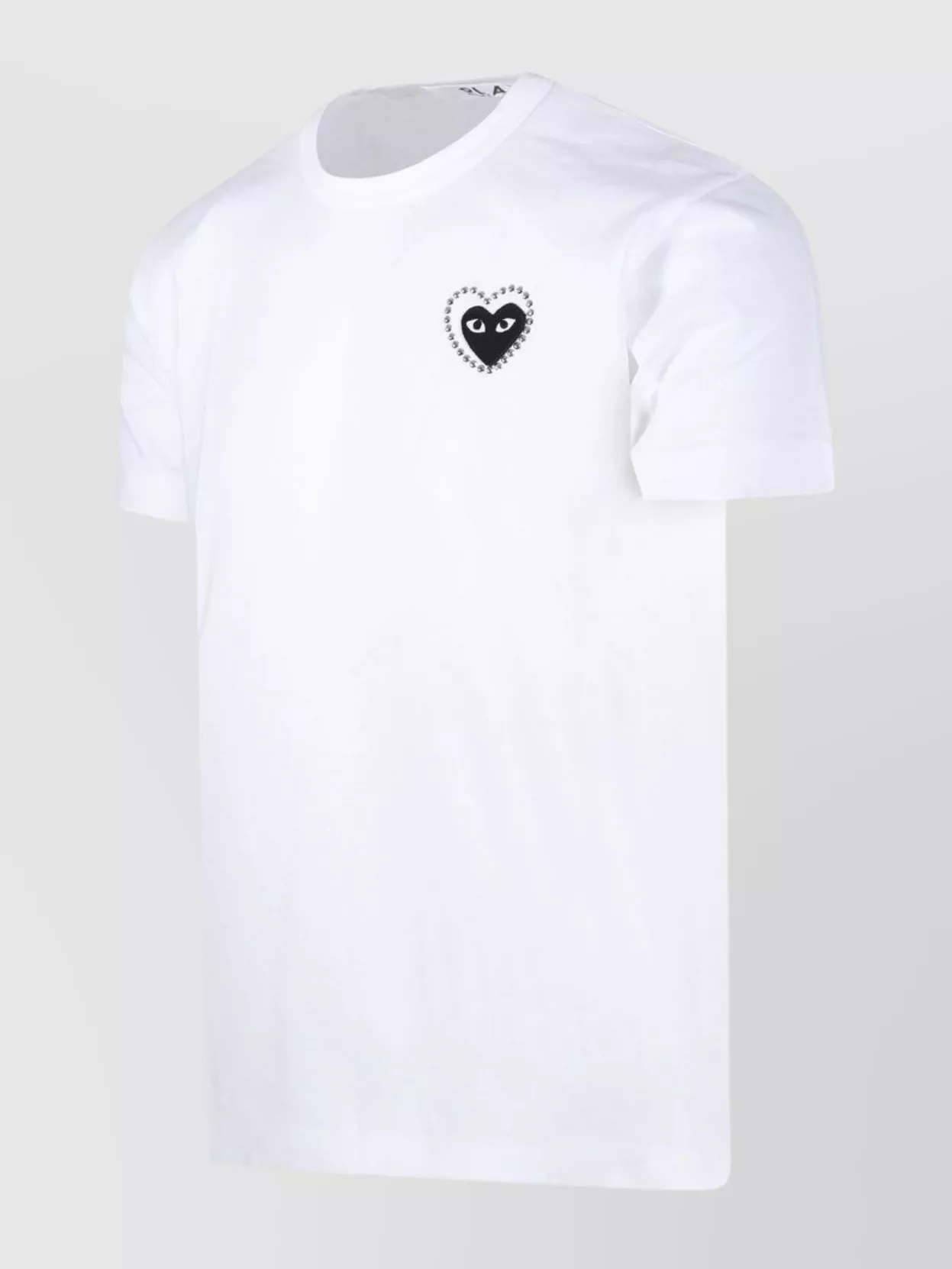 Comme Des Garçons Play Metalstone Crew Neck Short Sleeve T-Shirt