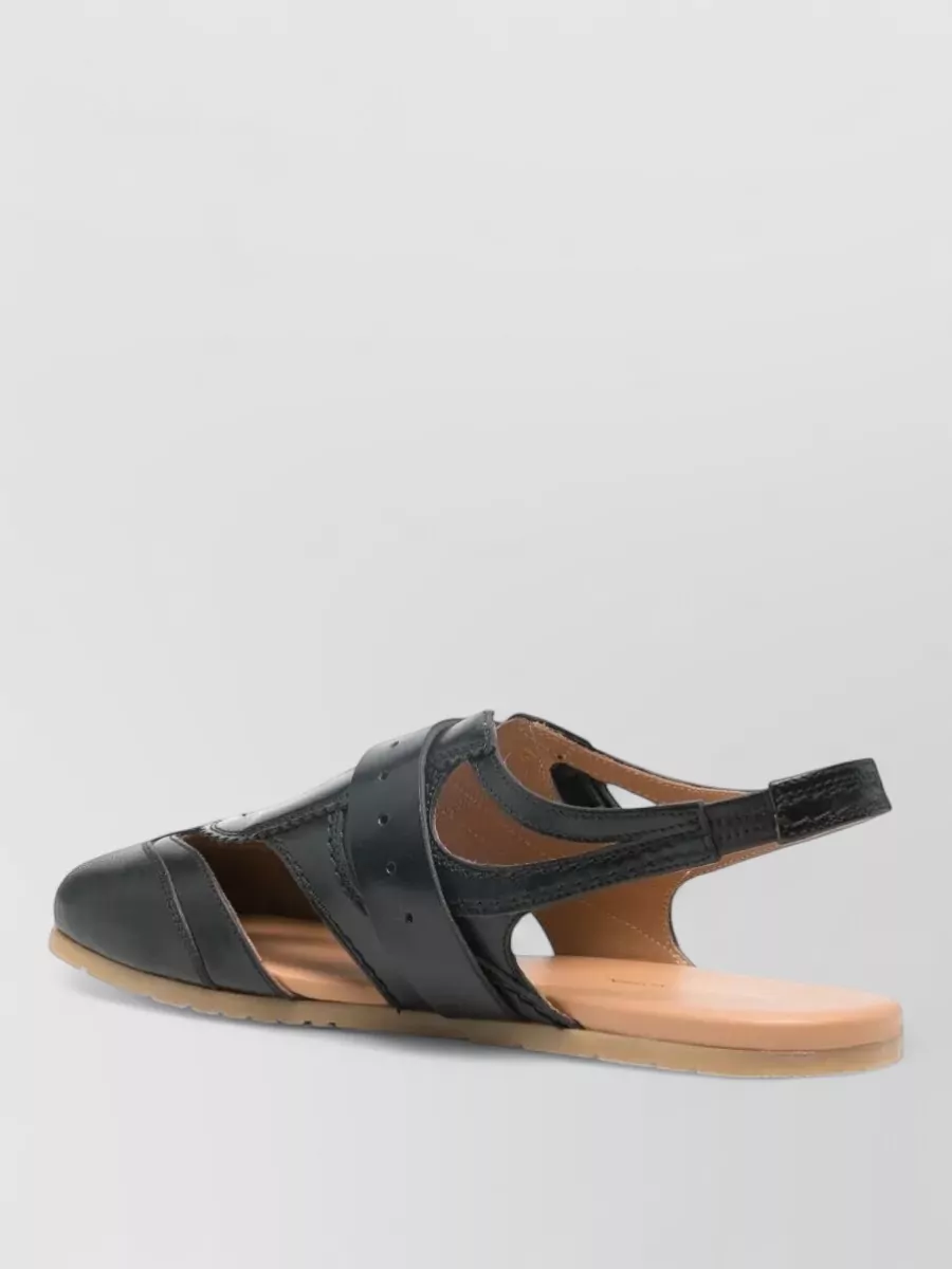 Dries Van Noten Leather Sandals