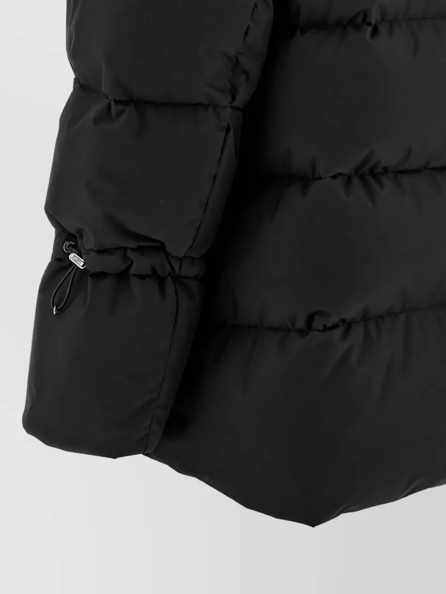 Moorer Down Hooded Quilted Puffer Jacket
