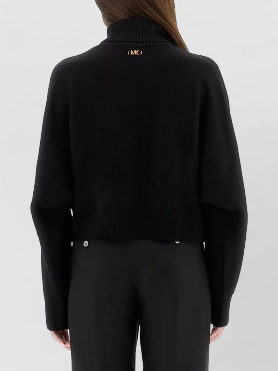 Michael Kors Wool Cropped Sweatshirt