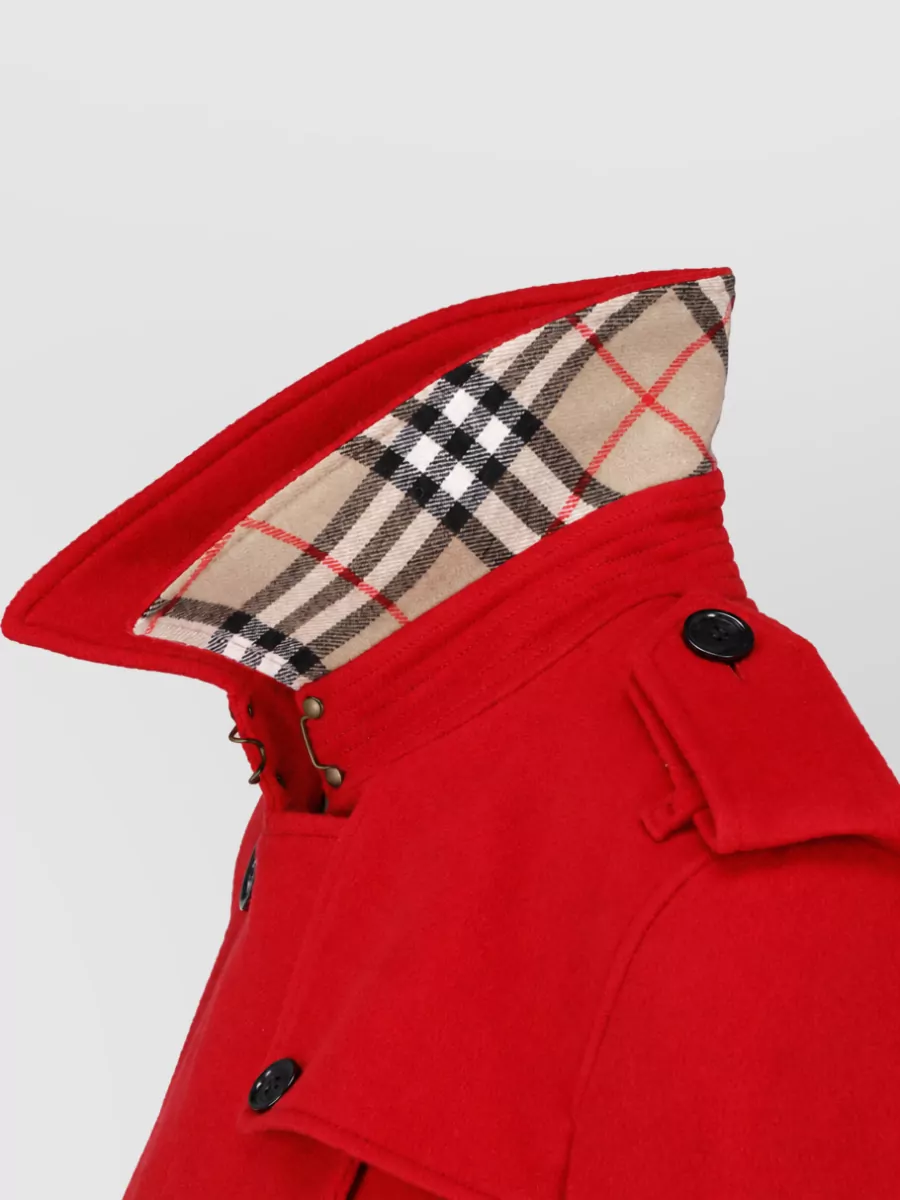 Burberry Cashmere Trench Coat