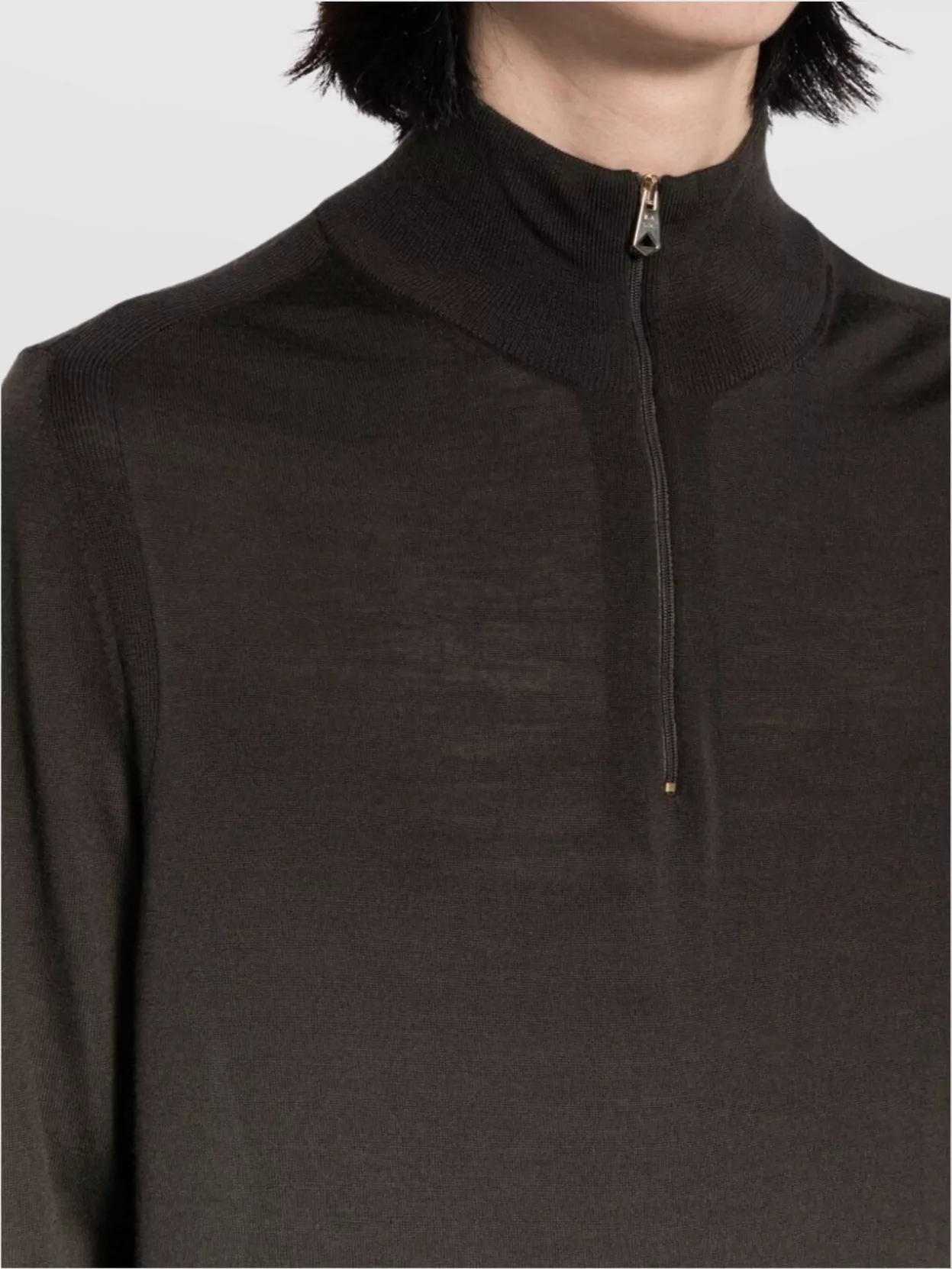 Paul Smith Men's Zip Neck Sweater