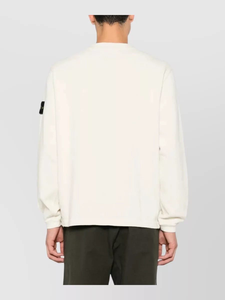 Stone Island Cotton Crew-Neck Long-Sleeve Sweater