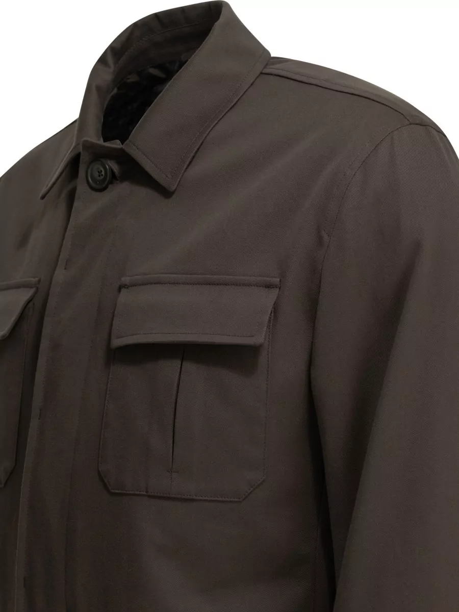 Herno Cotton Overshirt Jacket