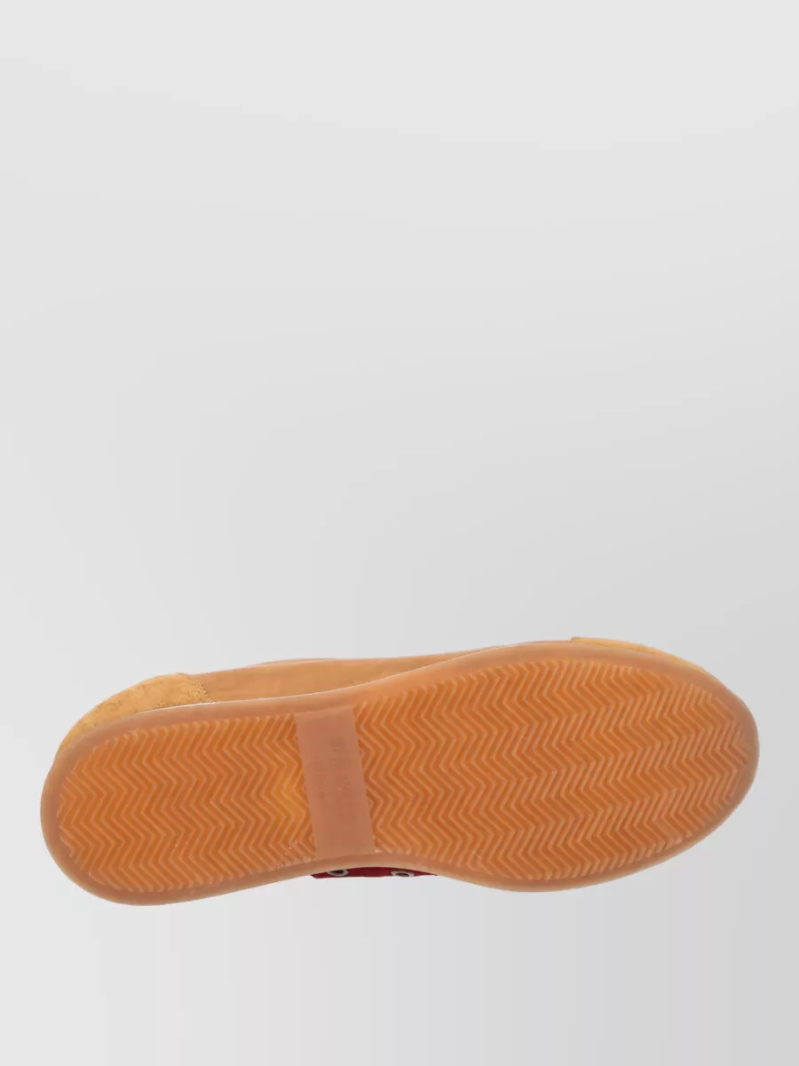Uma Wang Leather Low-Top Sneakers