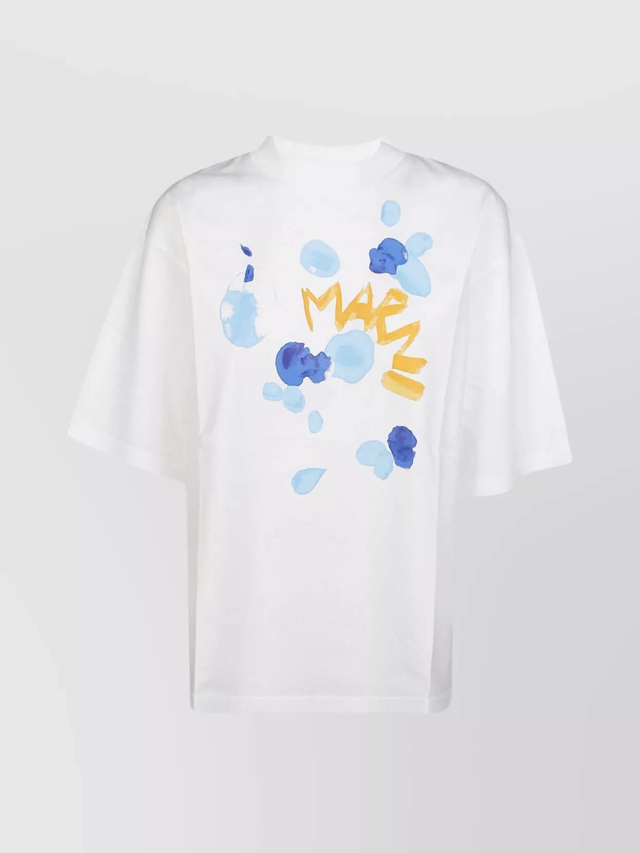 Shop Marni Logo Print Crew Neck T-shirt With Short Sleeves