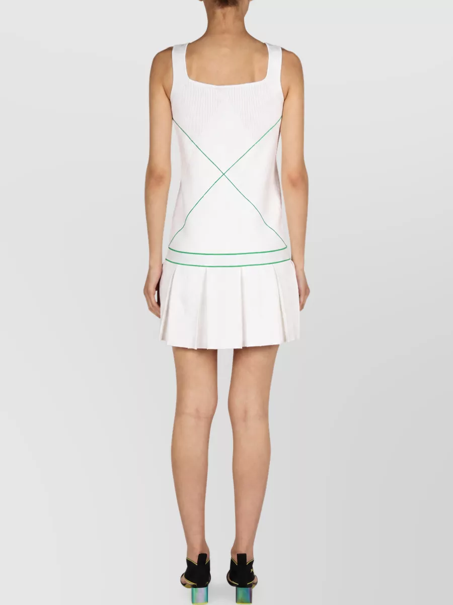 Bottega Veneta Logo Embroidery Beach Dress