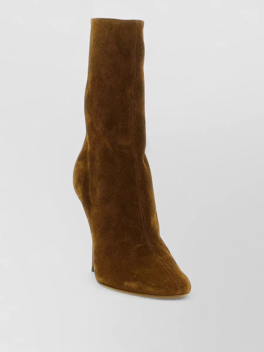 Paris Texas suede ankle boots