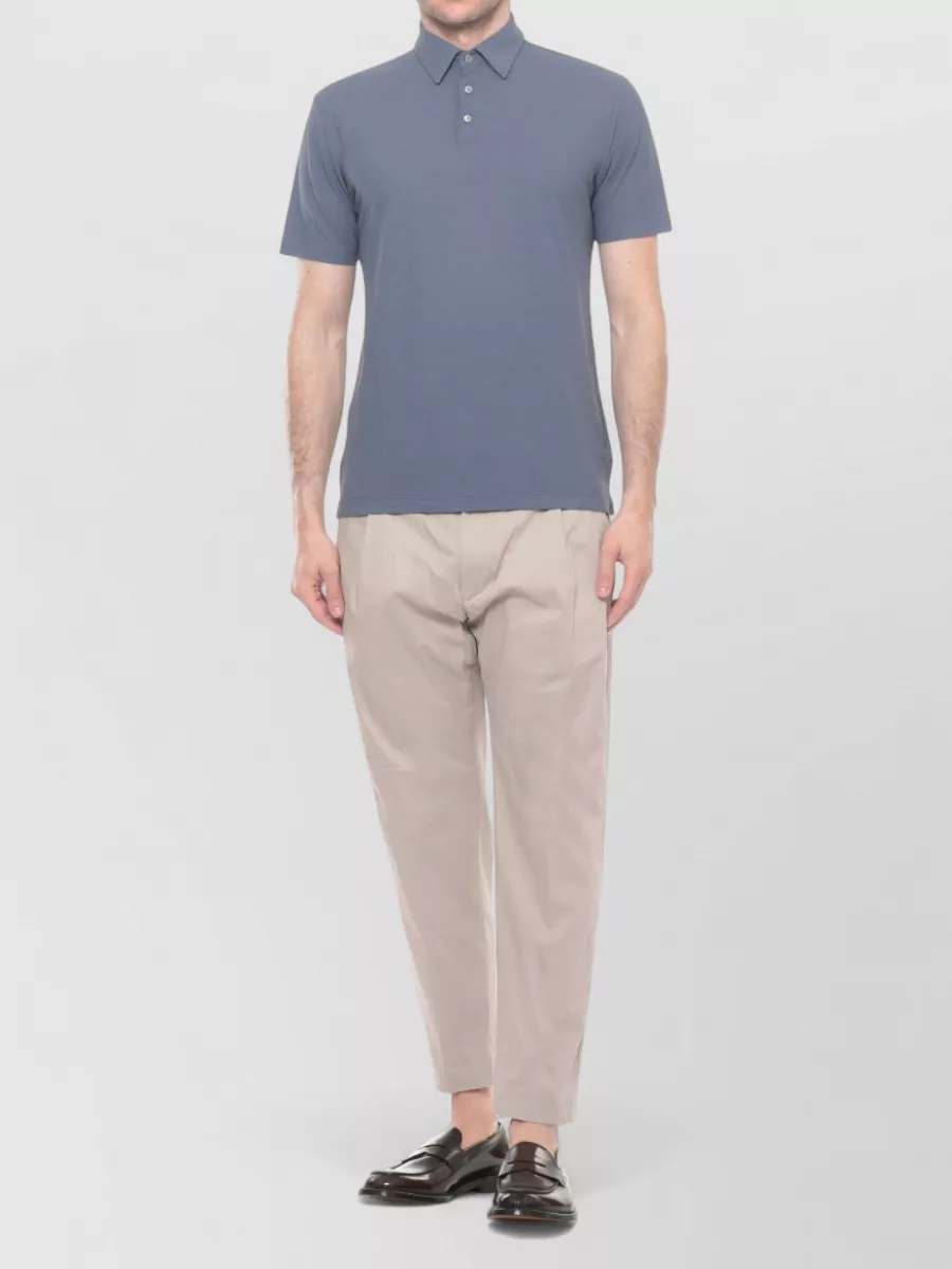 Zanone Short-Sleeve Polo Shirt