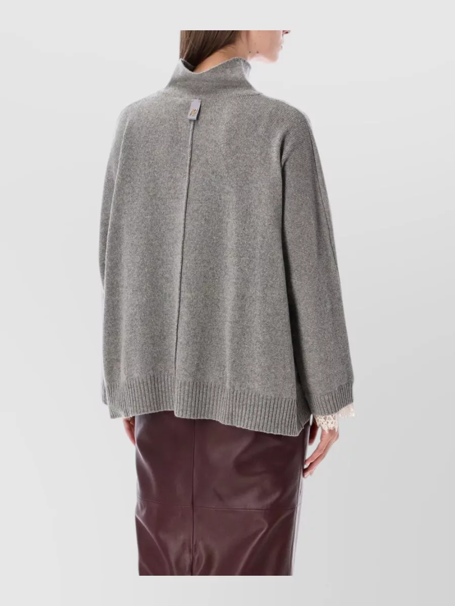 Alberta Ferretti Cashmere Turtleneck Sweater
