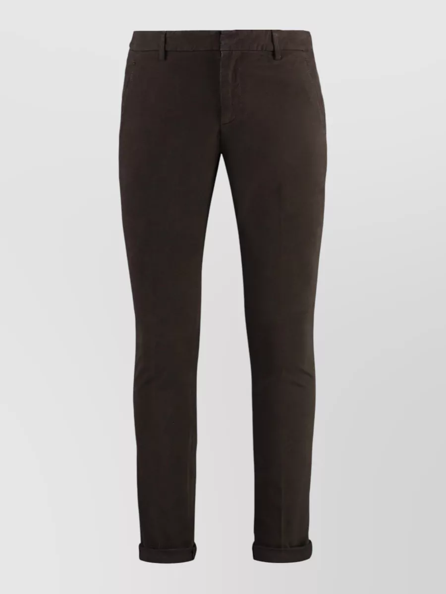 Dondup cotton chino trousers