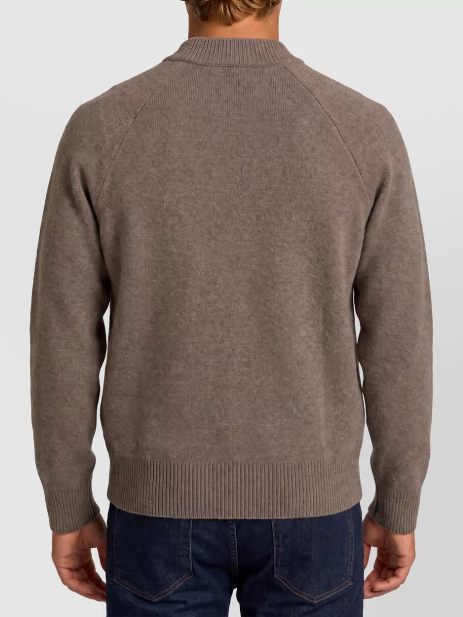 Lisa Yang Cashmere Ribbed Relaxed-Fit Bomber Jacket