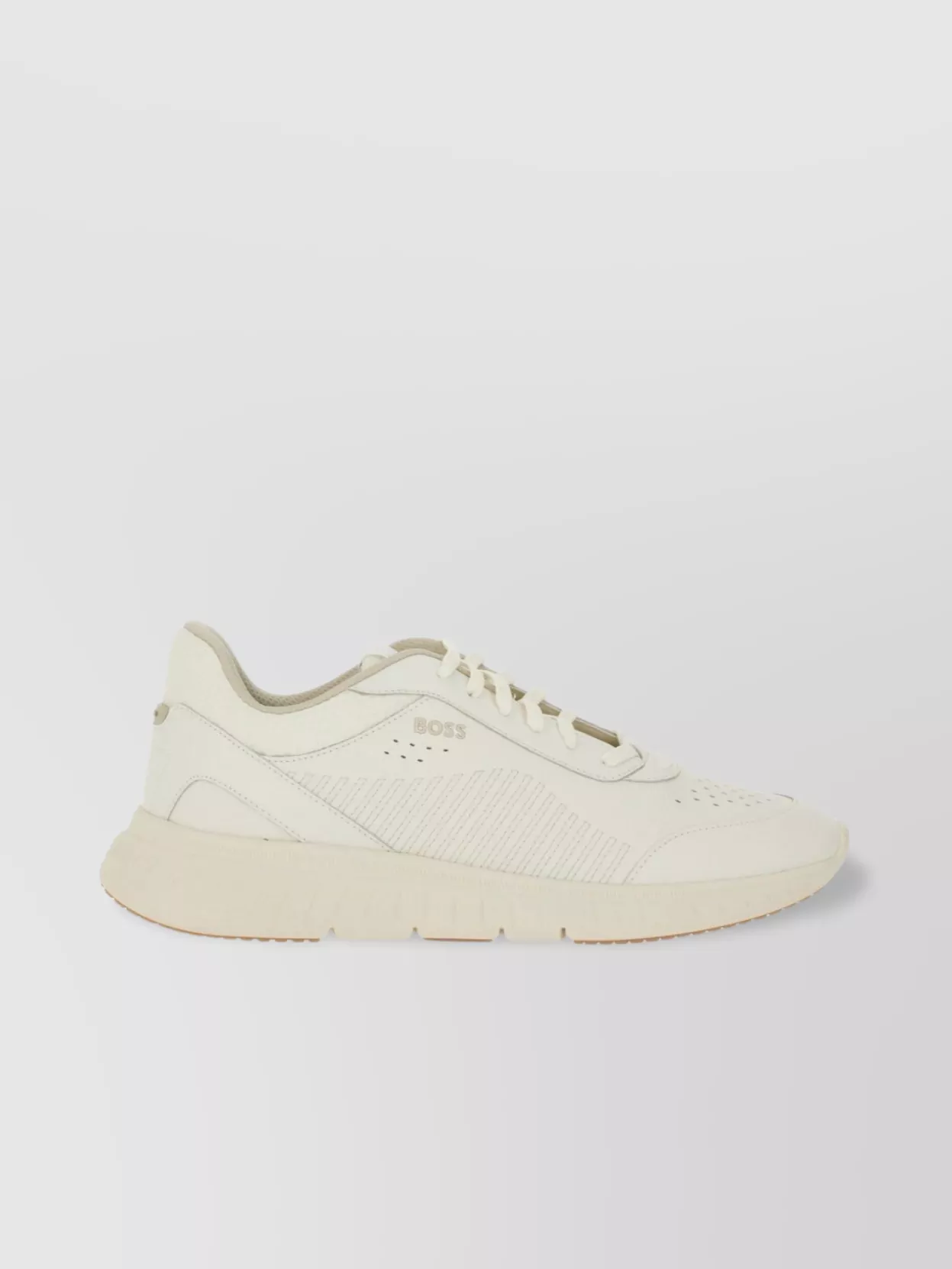 Boss Perforated Rubber Sole Sneakers
