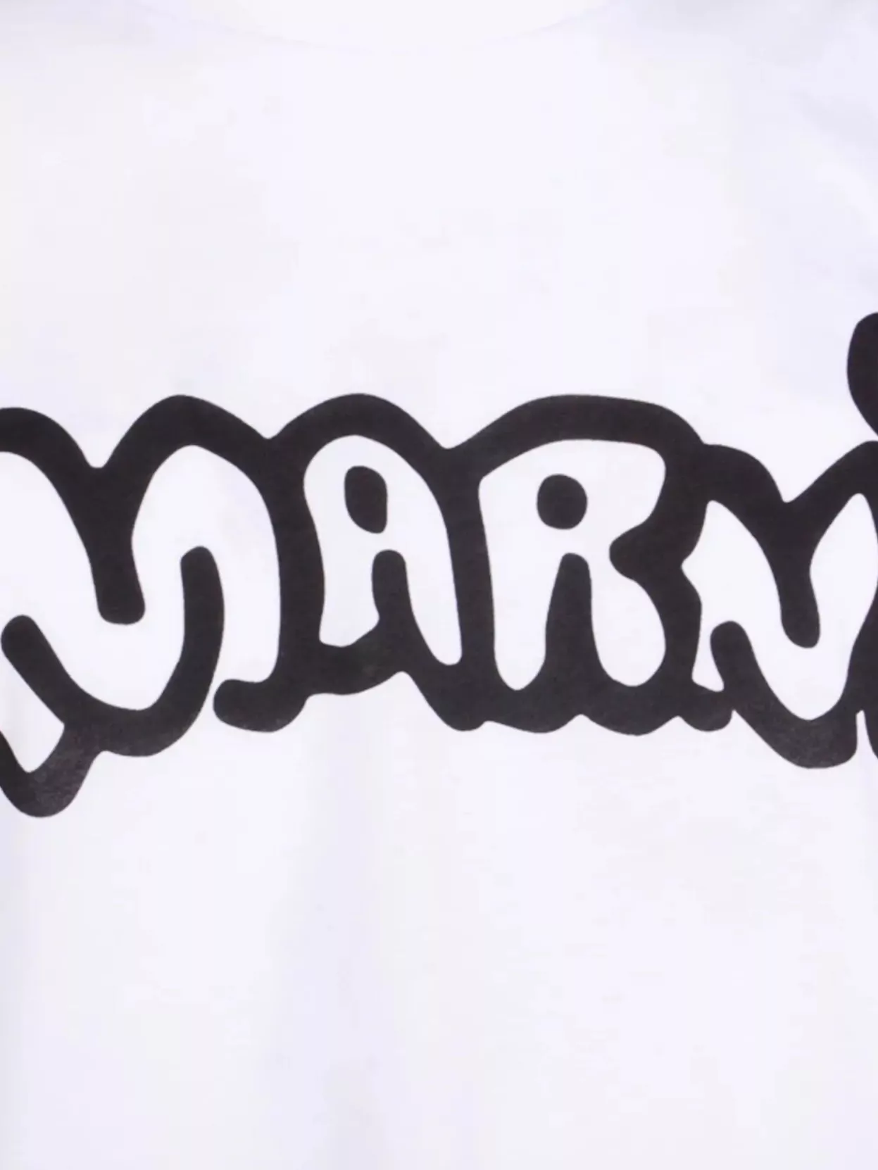 Marni Graphic Print Crew Neck Short Sleeve T-Shirt