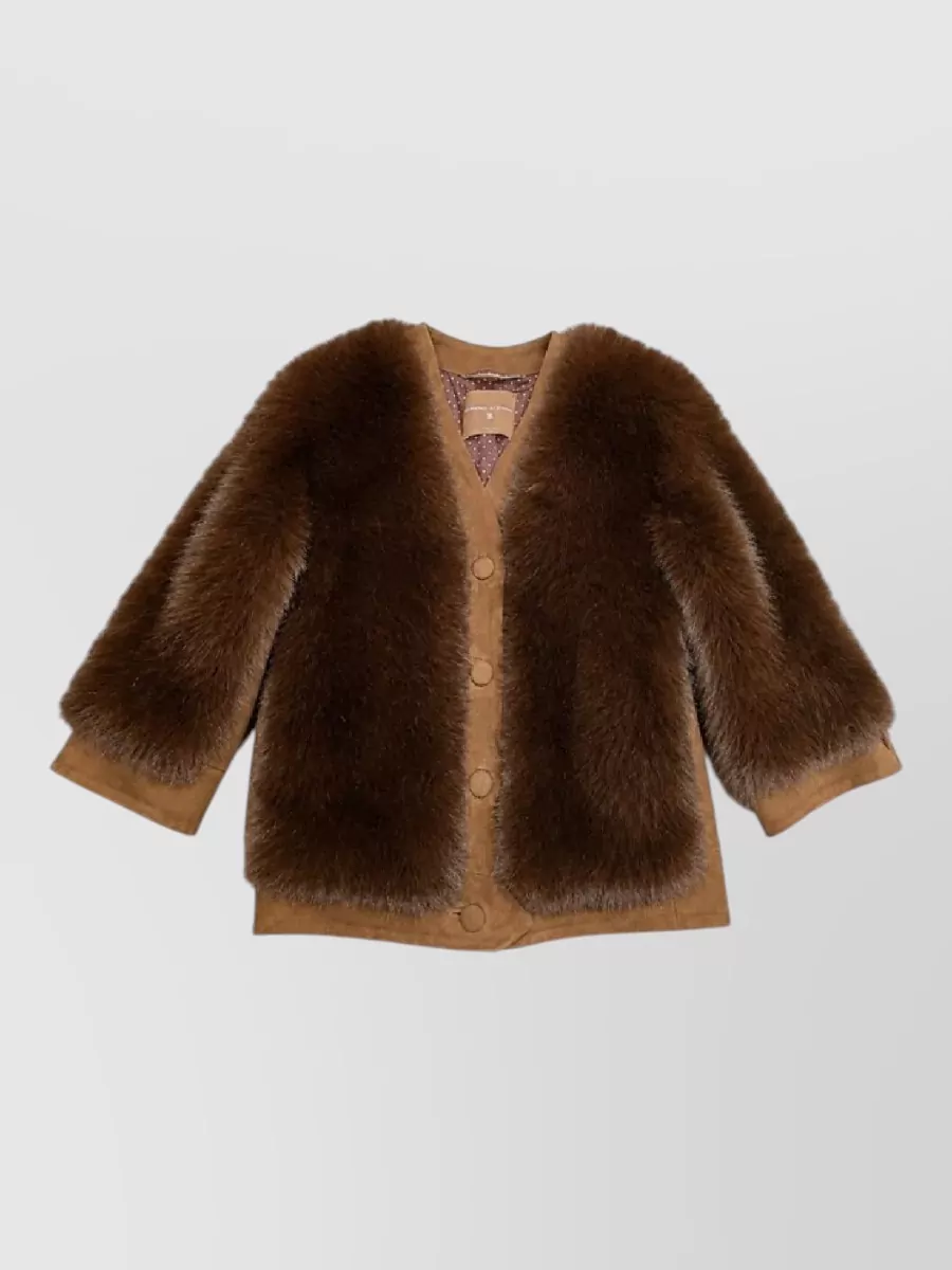 Ermanno Scervino faux fur coat