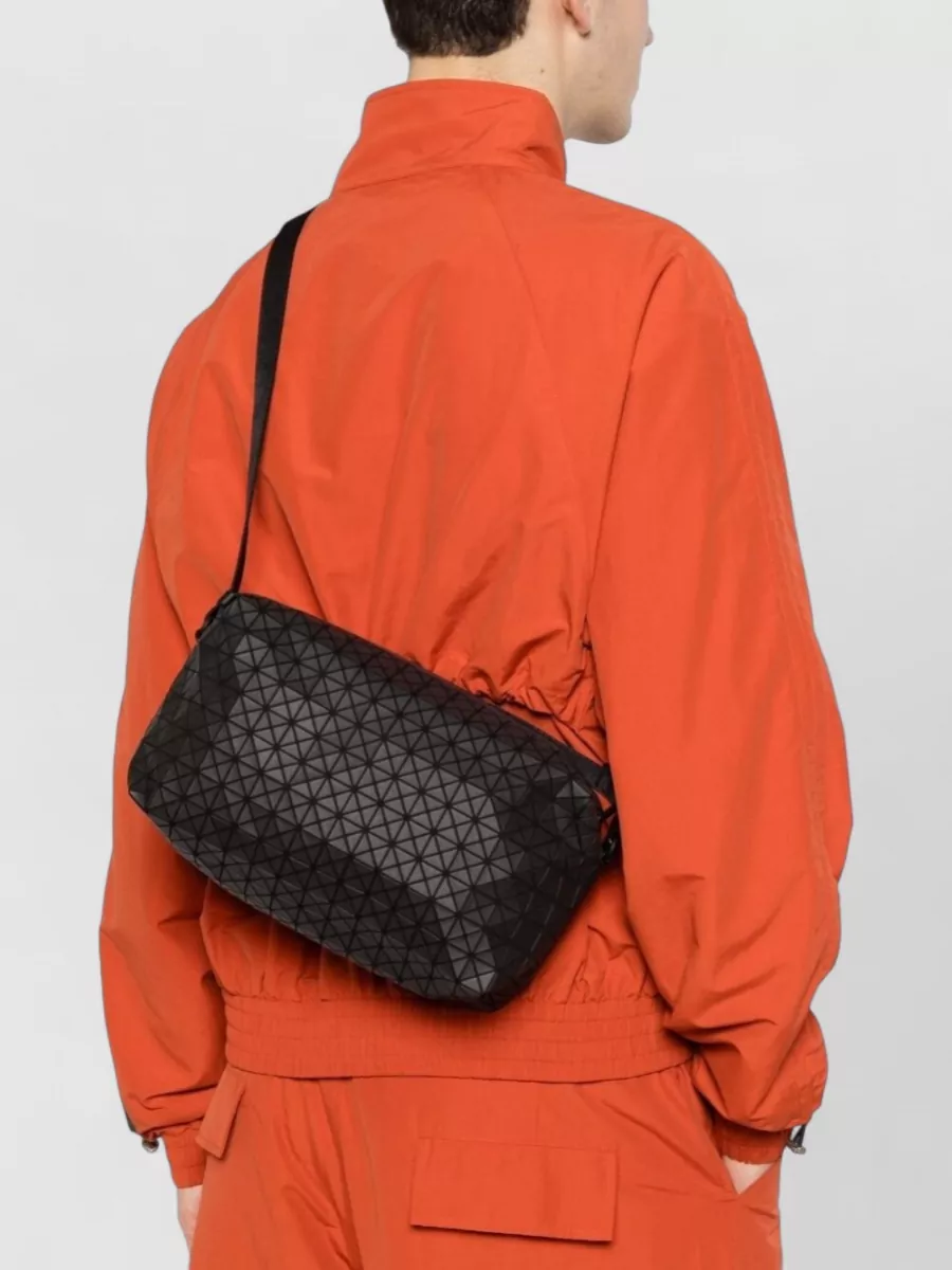 Bao Bao Issey Miyake Shoulder Bag Rectangular Shape Textured Surface