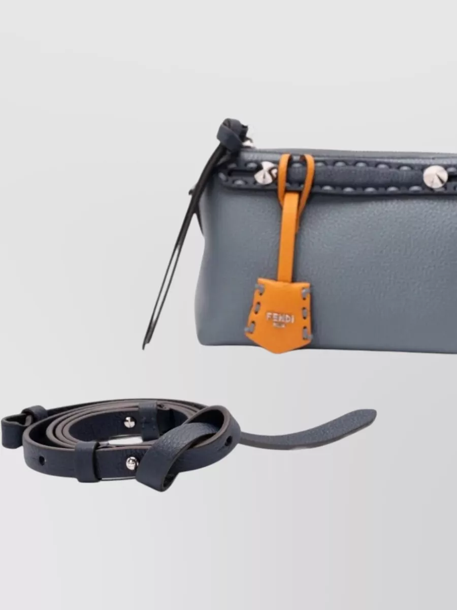 Fendi Selleria Mini Tote Bag Metal Studs