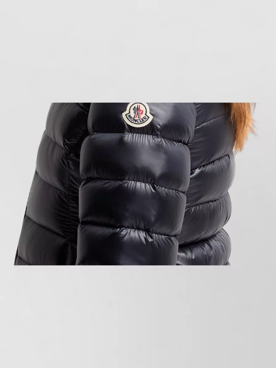 Moncler Genet Long Down Jacket High Collar