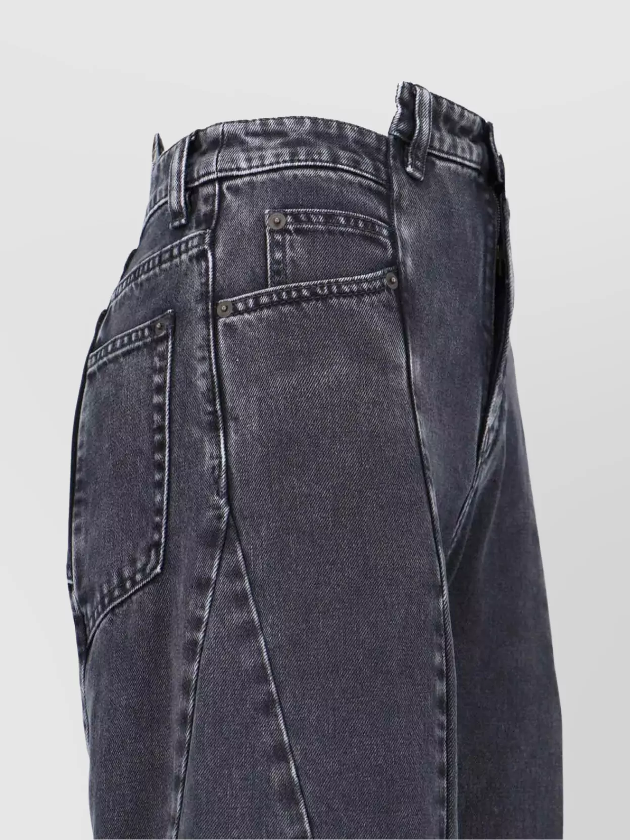 Maison Margiela Straight Leg Trousers Belt Loops