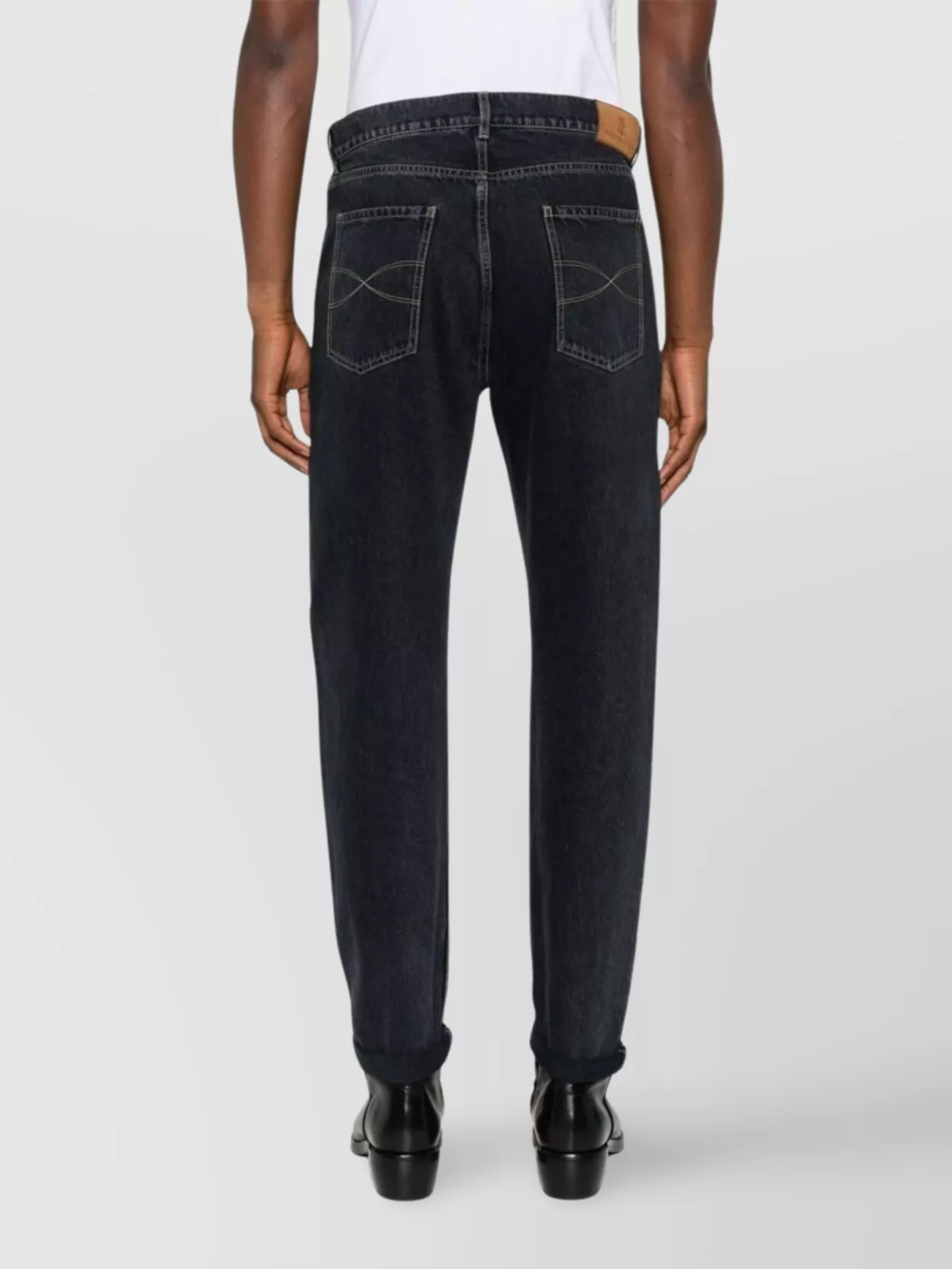 Brunello Cucinelli Five-Pocket Denim Jeans With Belt Loops