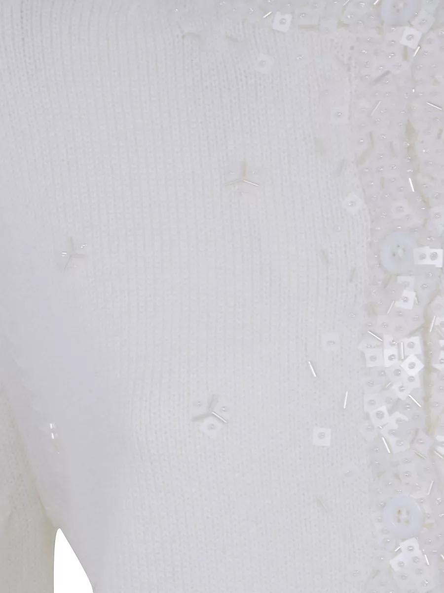 Semicouture Cashmere Virgin Wool Cardigan