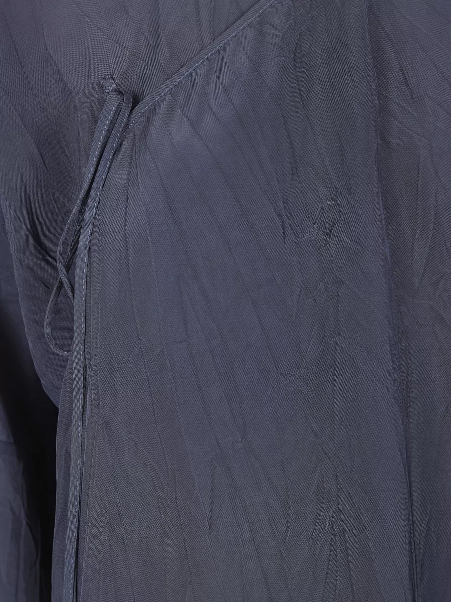 Uma Wang Tanesha Asymmetric Knit Top Tie Detail