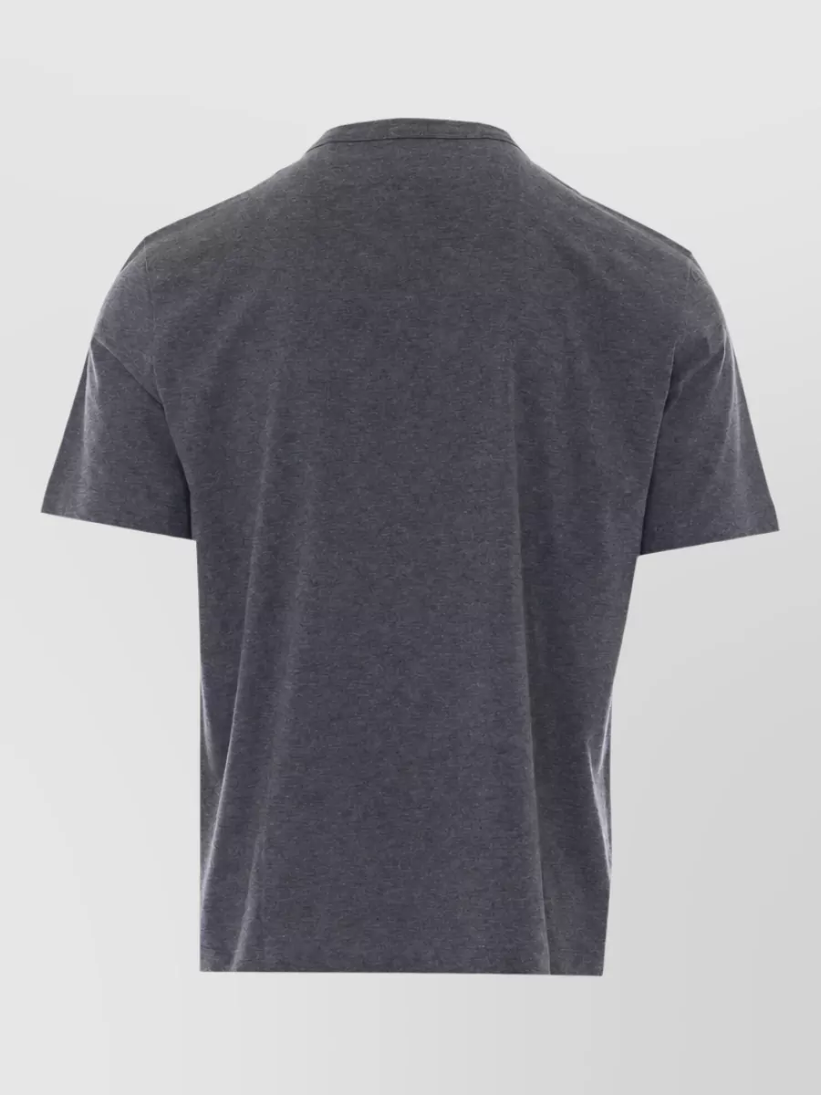 Lanvin Cotton Crewneck Short-Sleeve T-Shirt