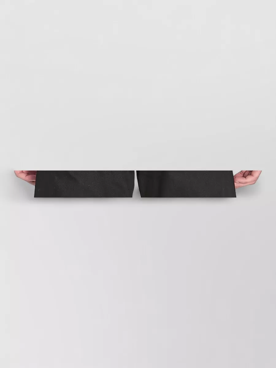 Lemaire Ribbed Henley Polo Shirt Stretch Blend