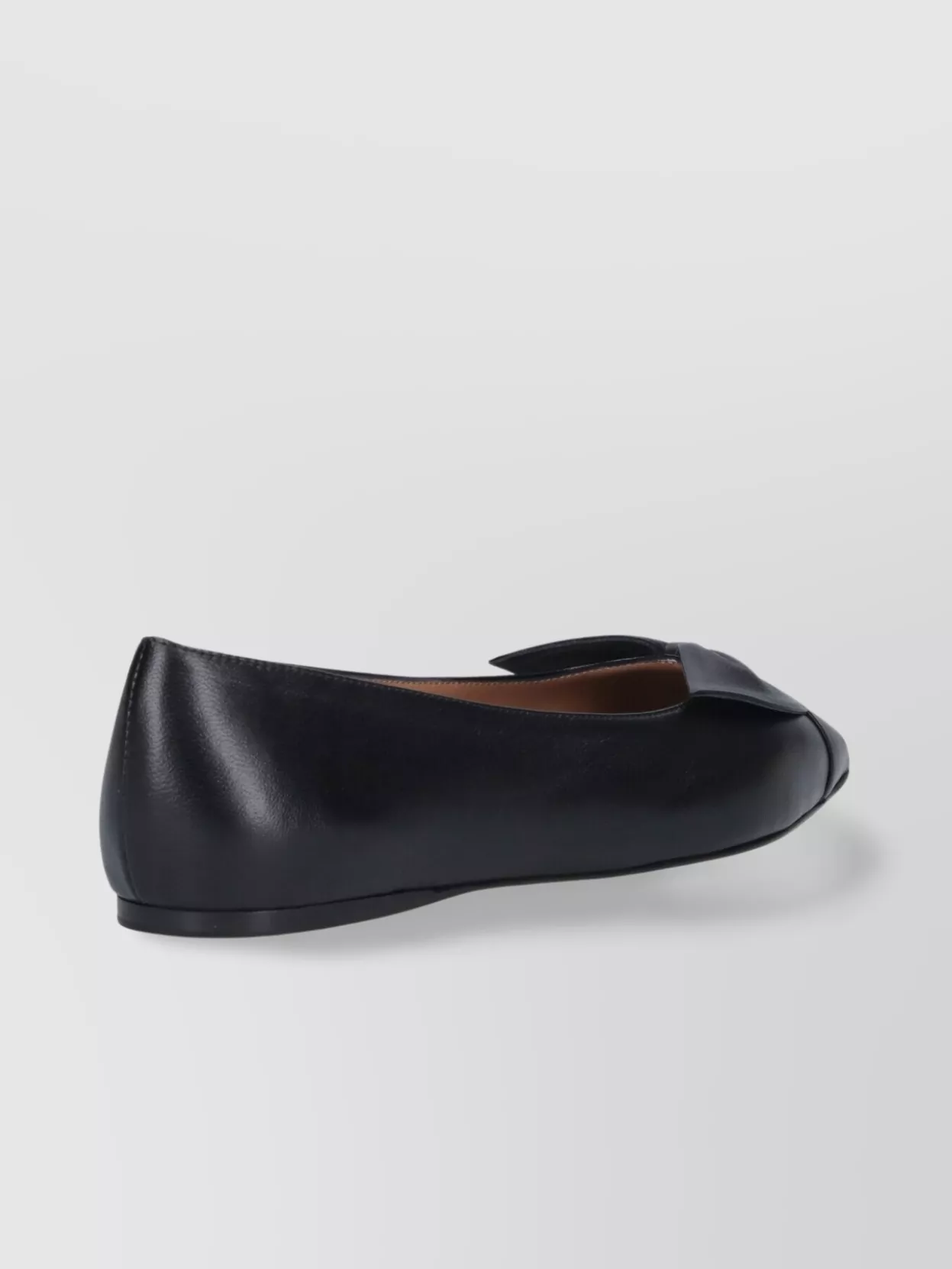 Ferragamo Bow Pointed Toe Flat Ballerina Shoes