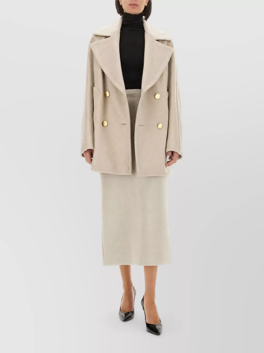 Max Mara cashmere double-breasted coat