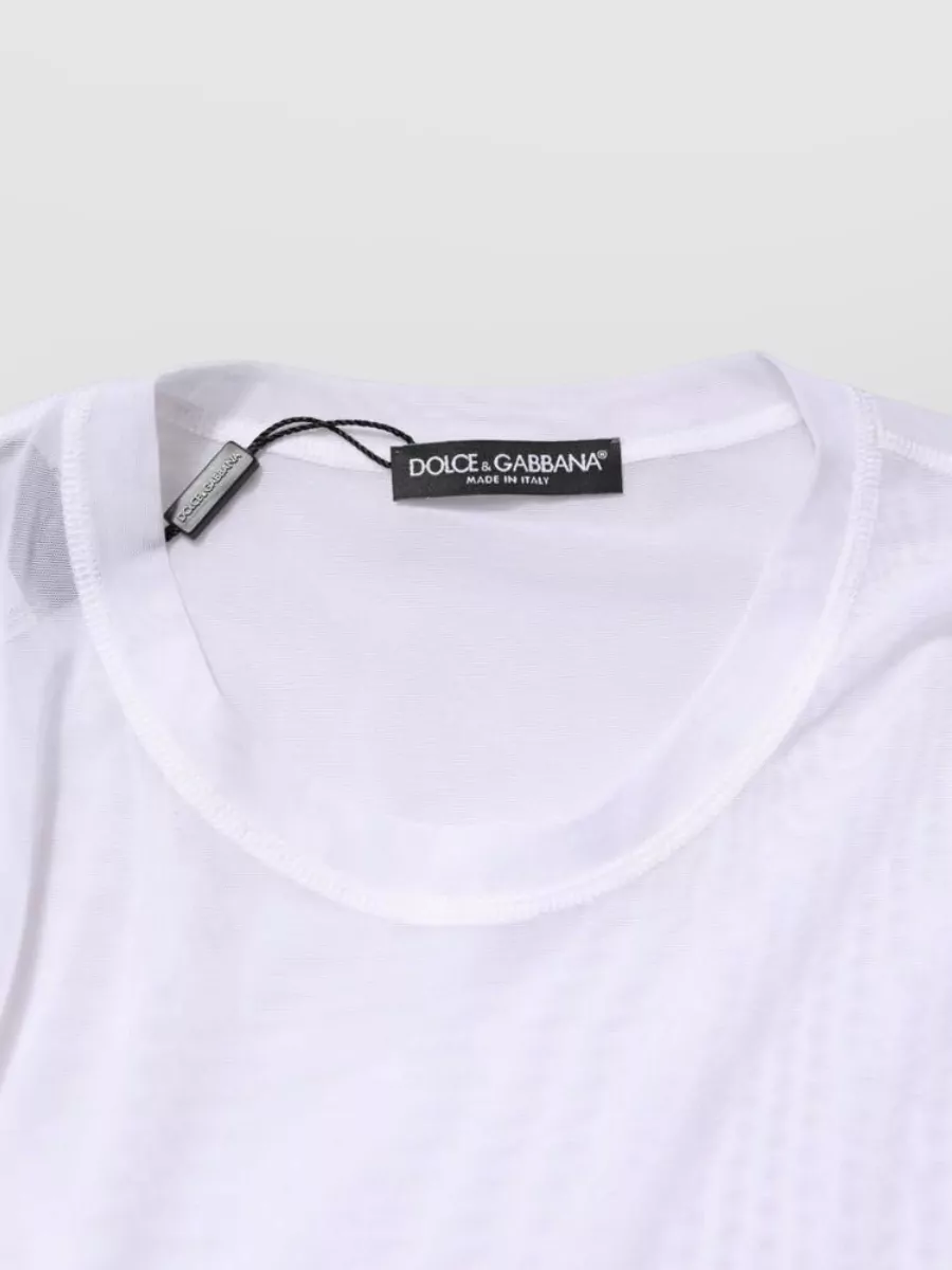 Dolce&Gabbana Long-Sleeve Crew-Neck T-Shirt