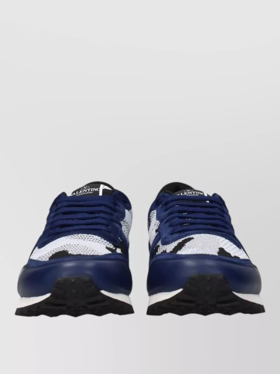 Valentino Garavani Paneled Low-Top Sneakers