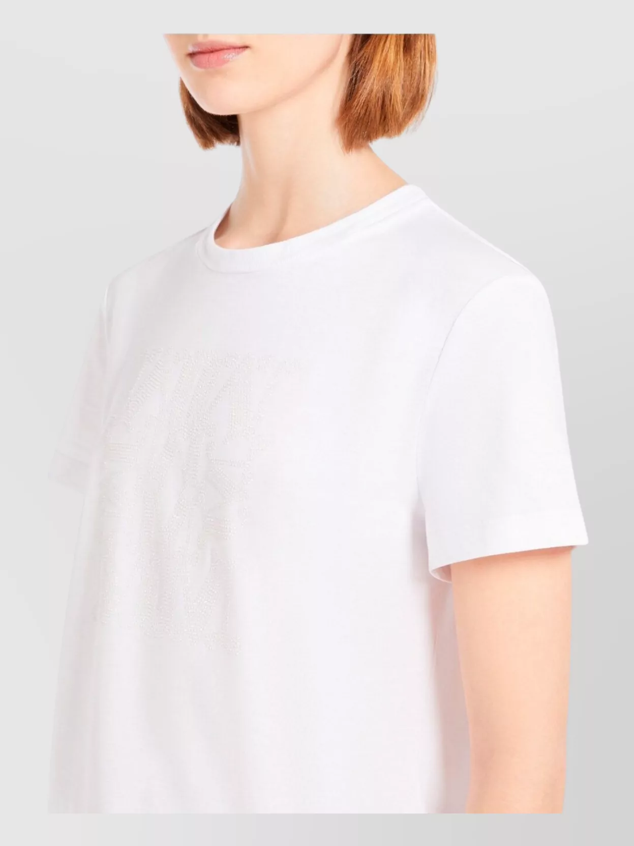 Max Mara Crew Neck Cotton T-Shirt
