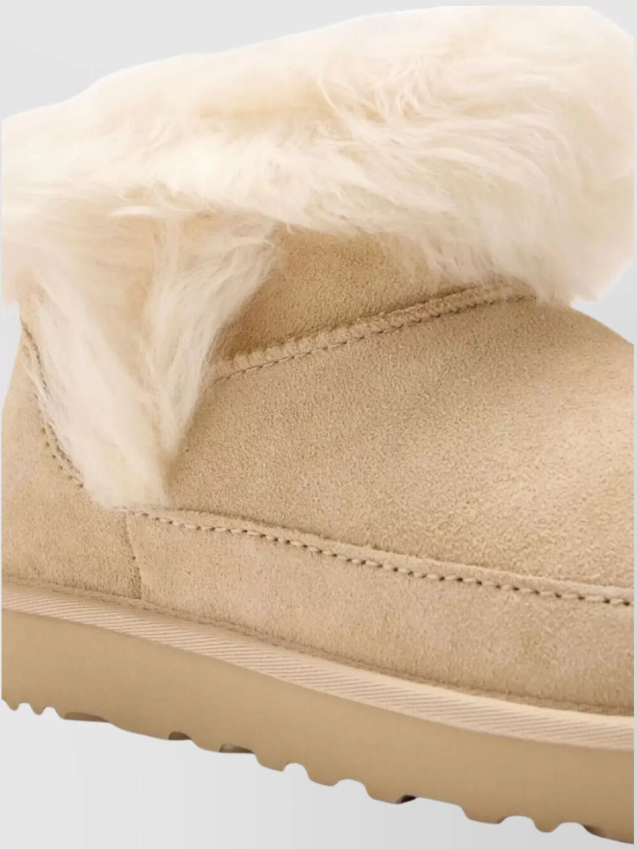 Ugg Women's Ultra Mini Ankle Boot With Fur