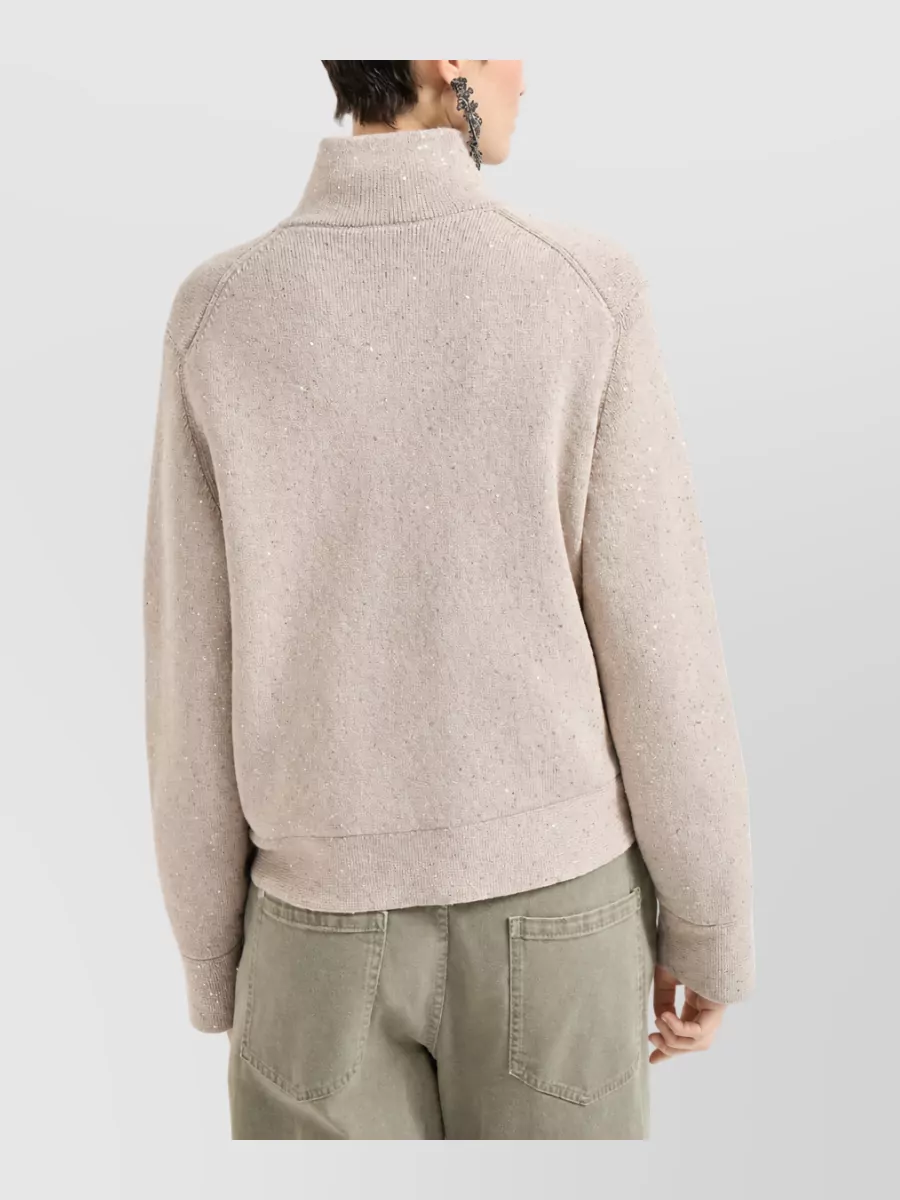 Brunello Cucinelli Long-Sleeve Zip Cardigan