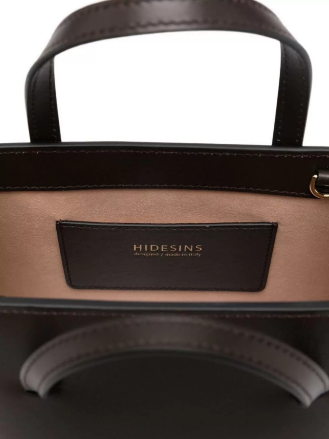 Hidesins Mini Leather Bag Detachable Strap