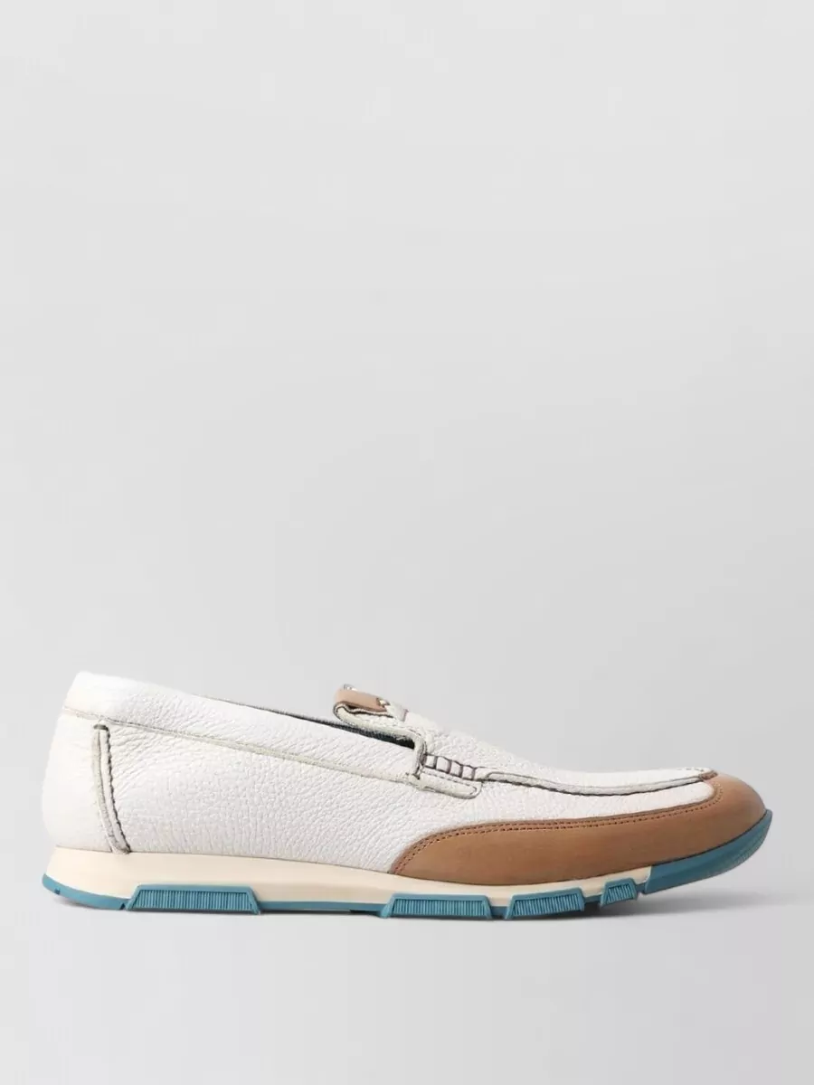Dolce&Gabbana Leather Boat Shoes