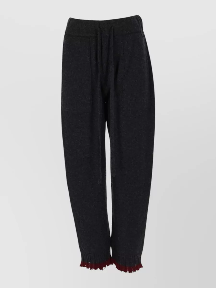 Uma Wang cashmere loungewear pants