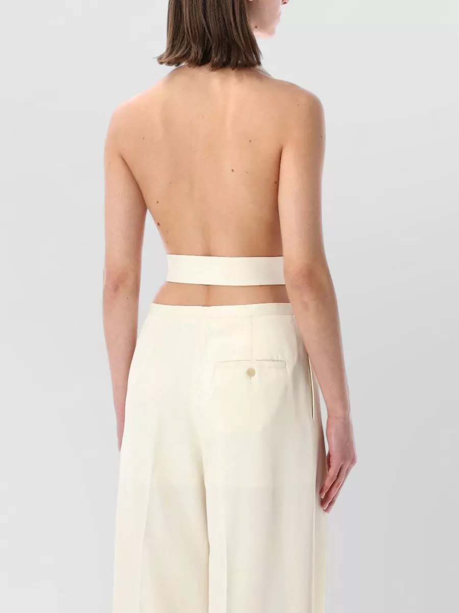 Alberta Ferretti Draped Sleeveless Top
