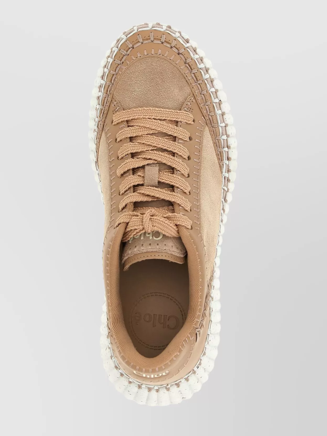 Chloé Platform Sneakers Elevated Round Toe
