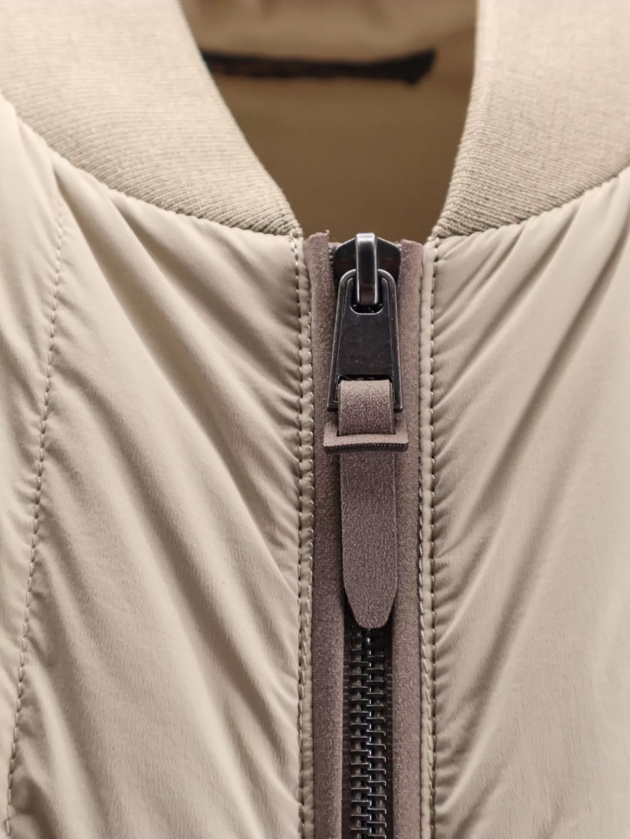 Boss Quilted Sleeveless Jacket Zip Pockets