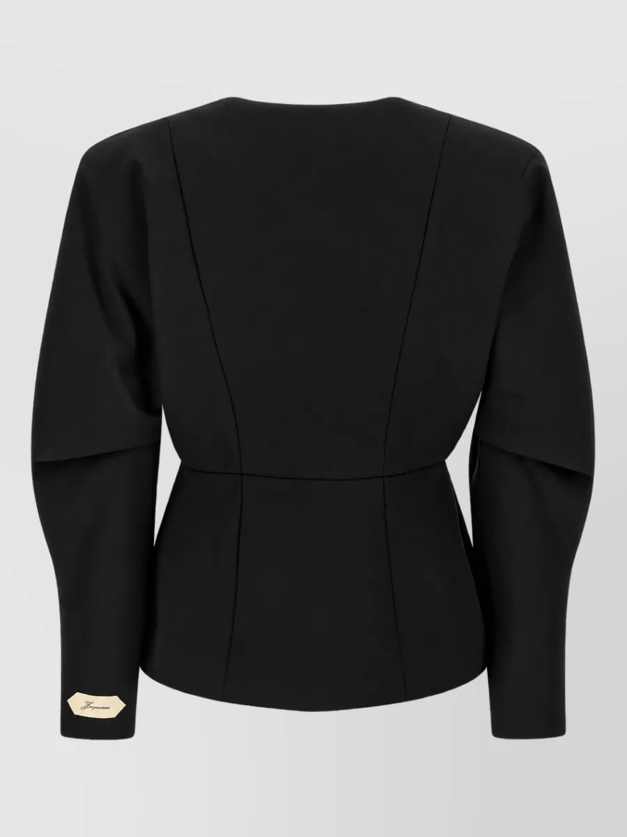 Jacquemus Wool V-Neck Blazer