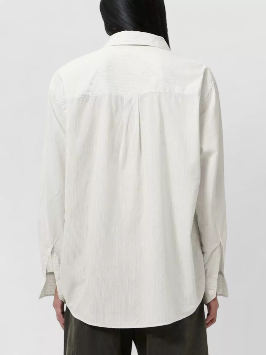 Our Legacy Long Sleeve Striped Shirt Chest Pocket