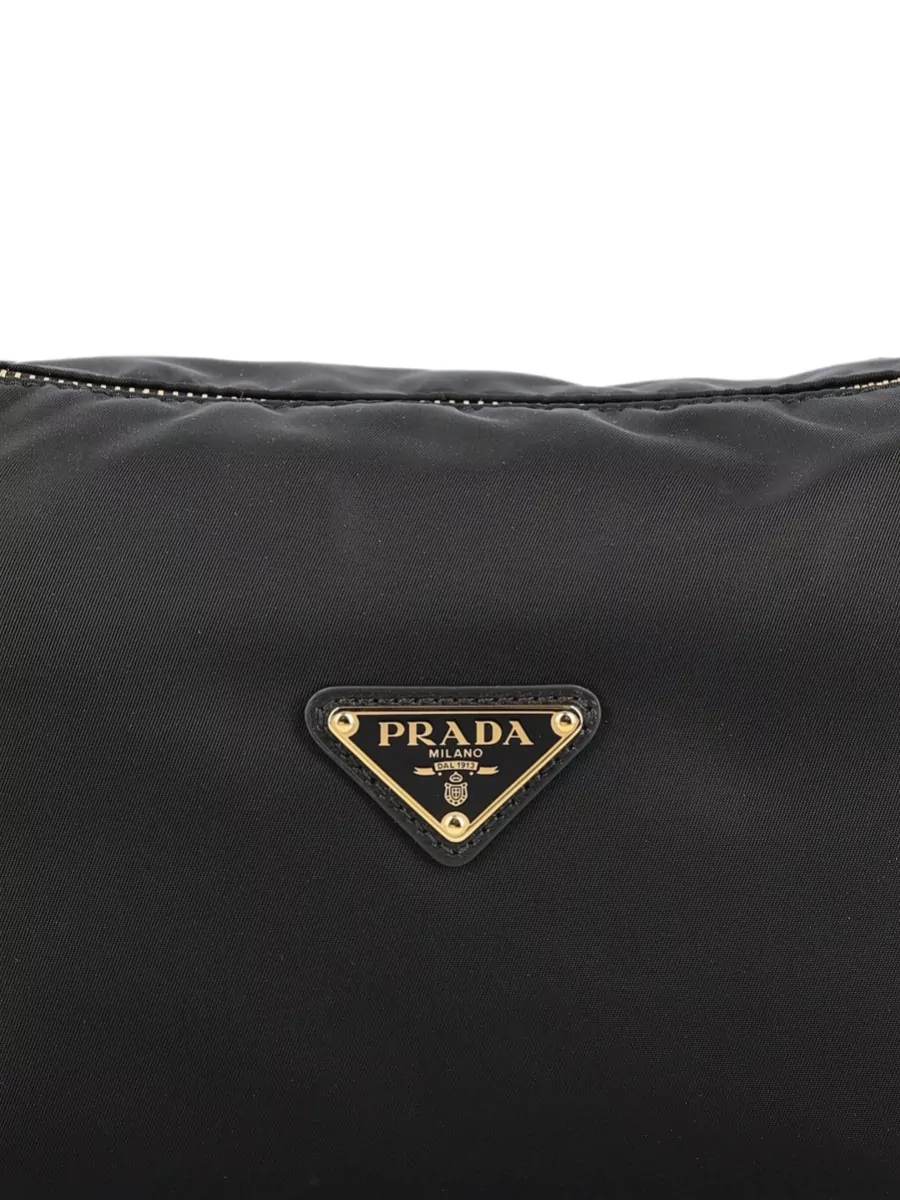 Prada Canvas Shoulder Bag