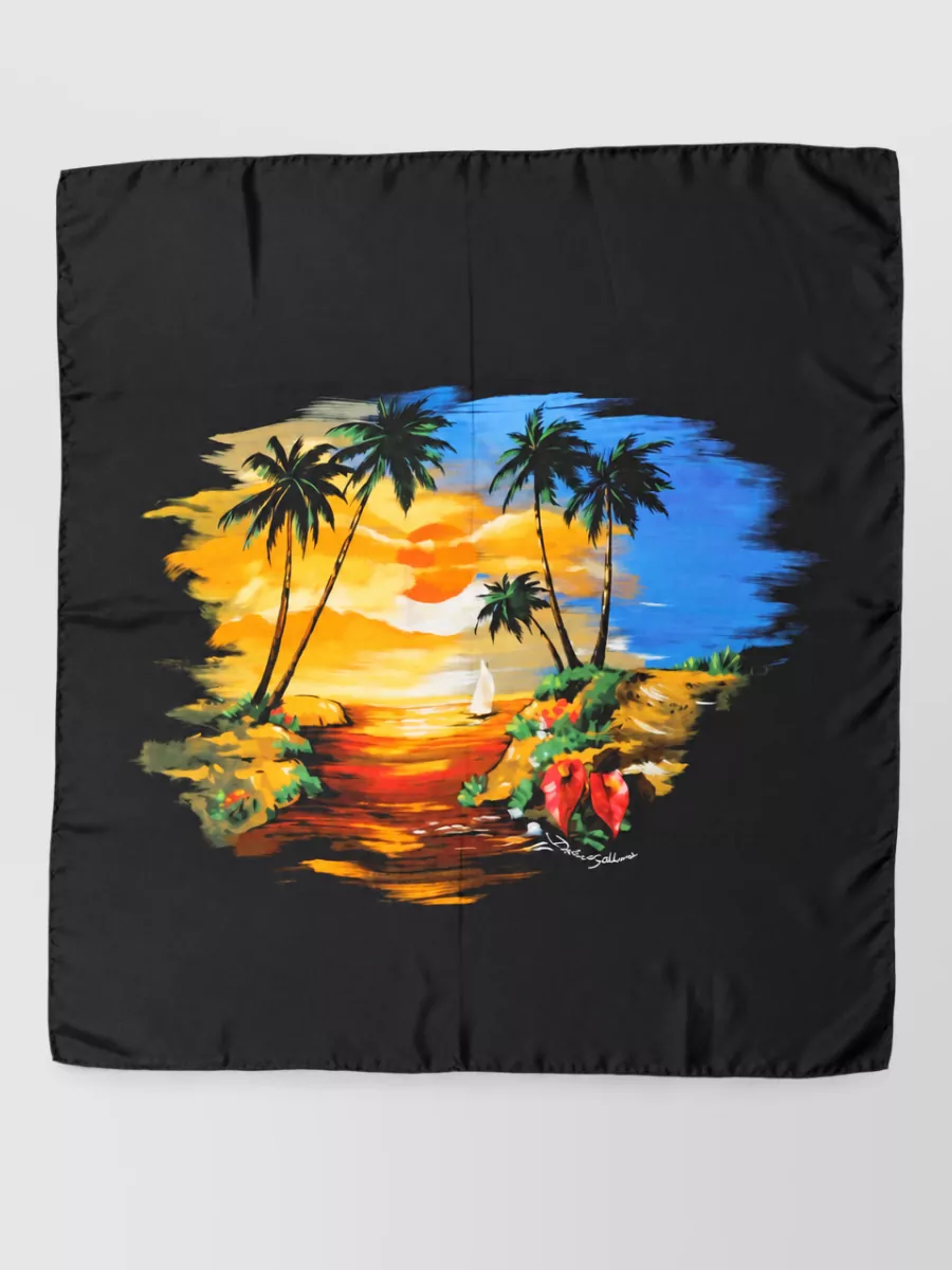Dolce&Gabbana silk square scarf