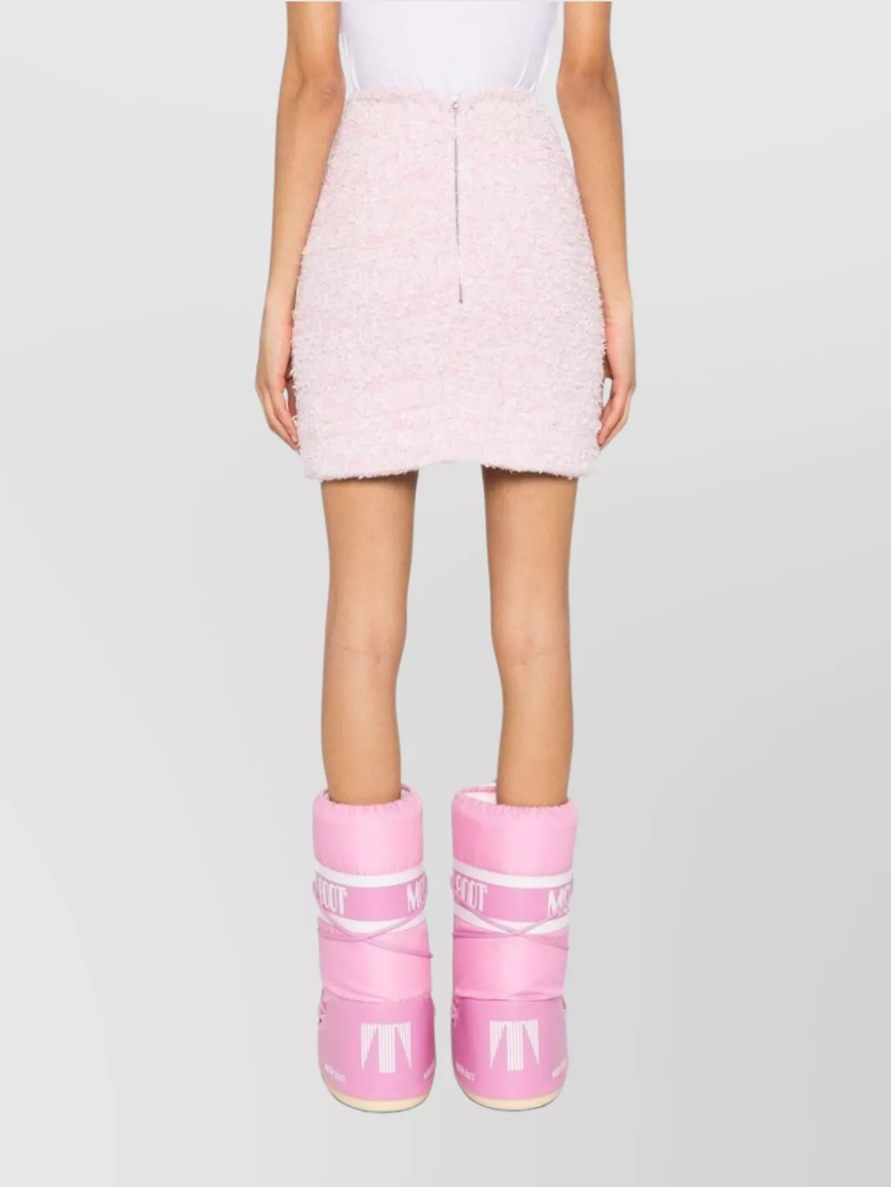 Balenciaga Women's Tweed Mini Skirt