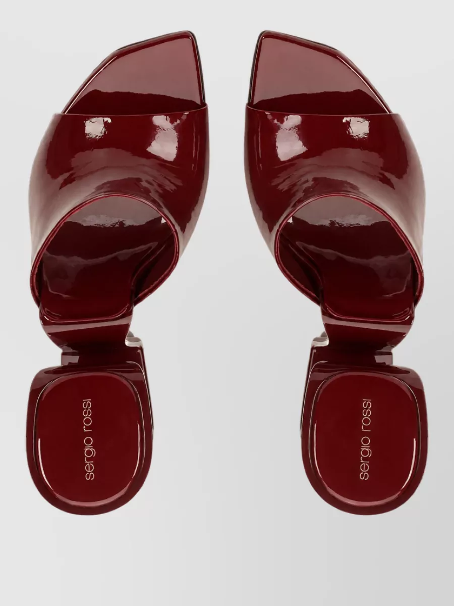 Sergio Rossi Patent Leather Mules